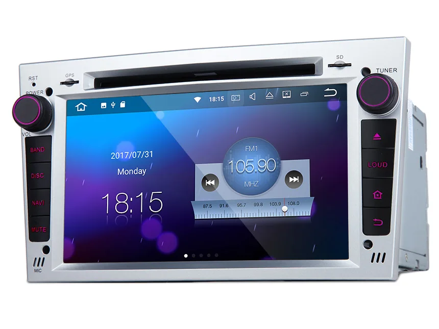 Sale 7" Quad Core Android 7.1 OS Car DVD for Opel/Vauxhall/Holden Astra 2005-2009 & Meriva 2006-2008 & Zafira 2005-2010 with 2GB RAM 3