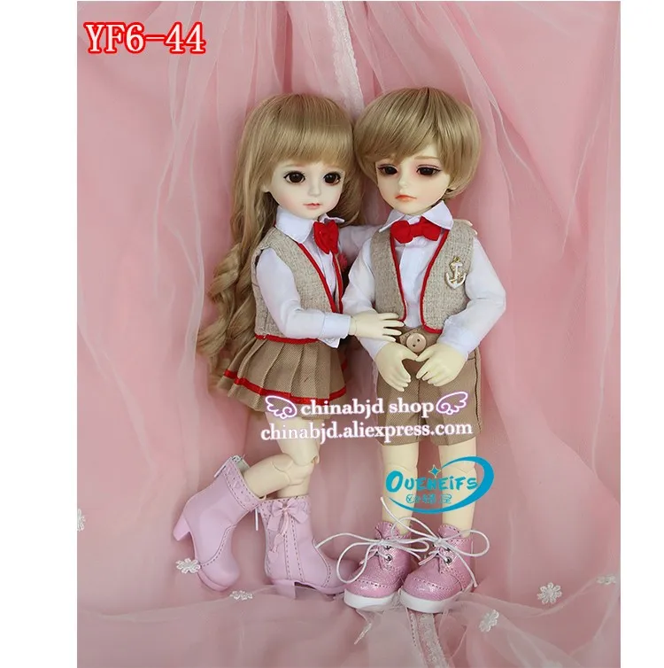 BJD SD кукольная одежда 1/6 г. Футболка с длинными рукавами и жилет с бюст юбка или Шорты для девочки или мальчика тело кукла аксессуары