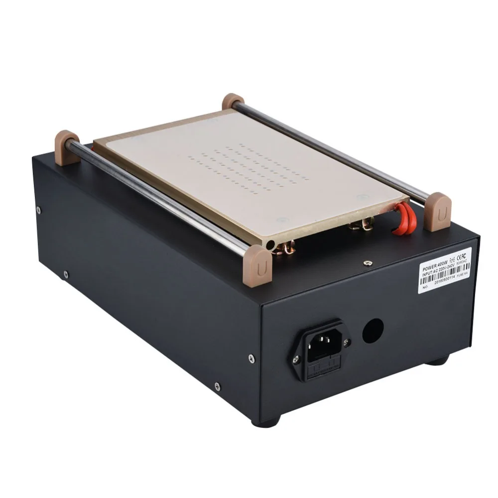 400W Профессиональный 7in LCD сенсорный экран вакуумный сепаратор машина для