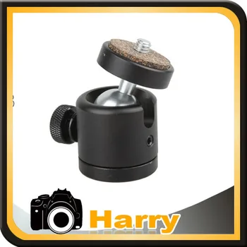 

New product Mini metal 360 degree swivel camera tripod ball head ballhead + 1/4" screw mount