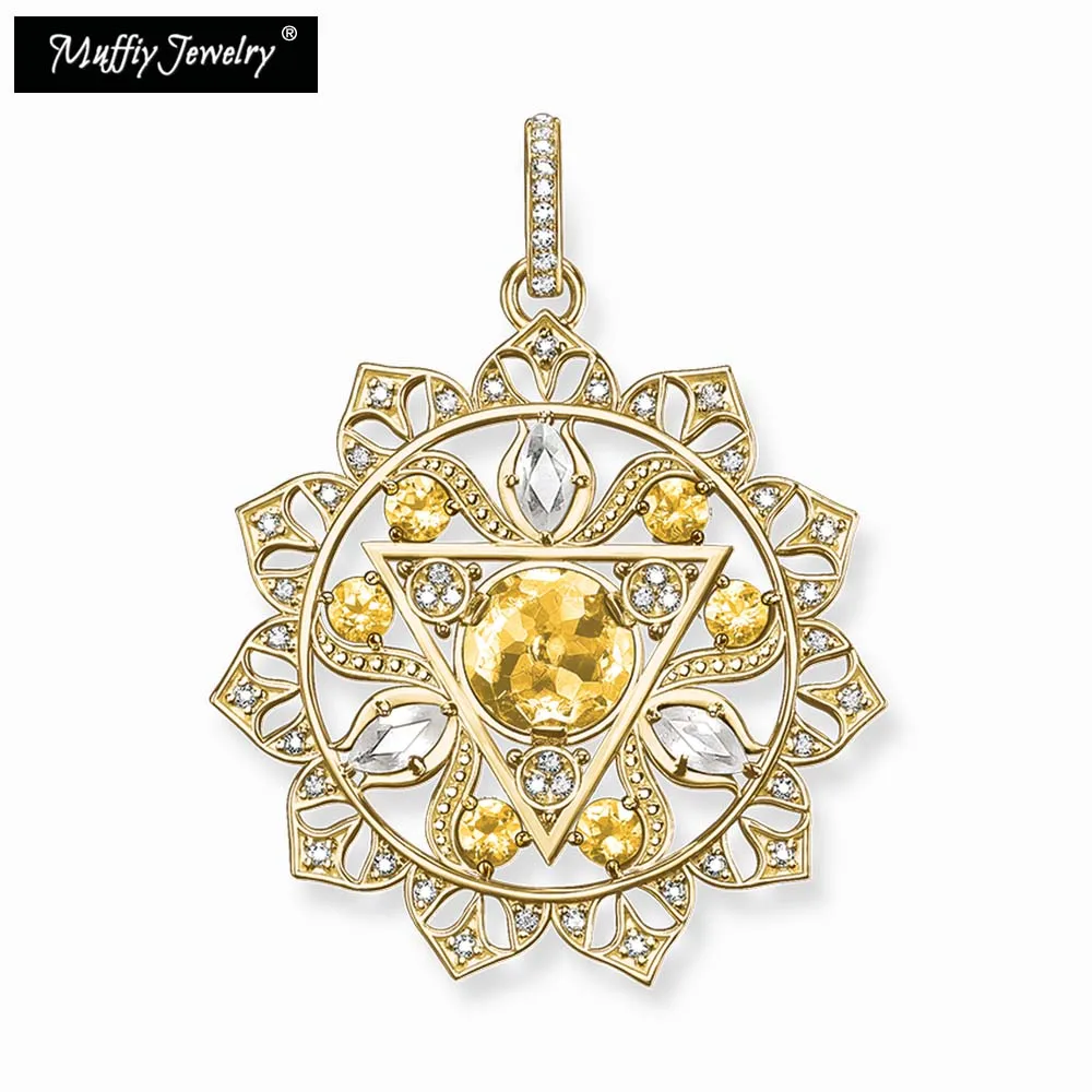 

Solar Plexus Chakra Pendant,TS Style Soul Fashion Good Jewelry For Men And Women,Ts Gift In 925 Sterling Silver,2018 Super Deals