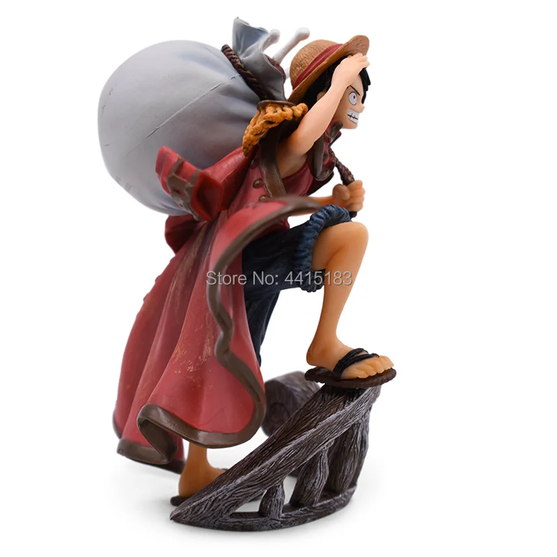 2 стиля Аниме one piece The Top War Monkey D. Luffy Dracule Mihawk ПВХ фигурка куклы Коллекционная модель игрушки Рождественский подарок