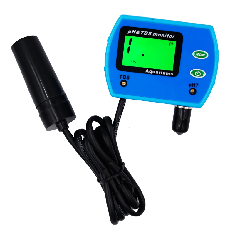 

5pcs/lot LED Display Large screen PH tester TDS meter water quality Multi-parameter 2 in 1 for laboratory with backlight 10%