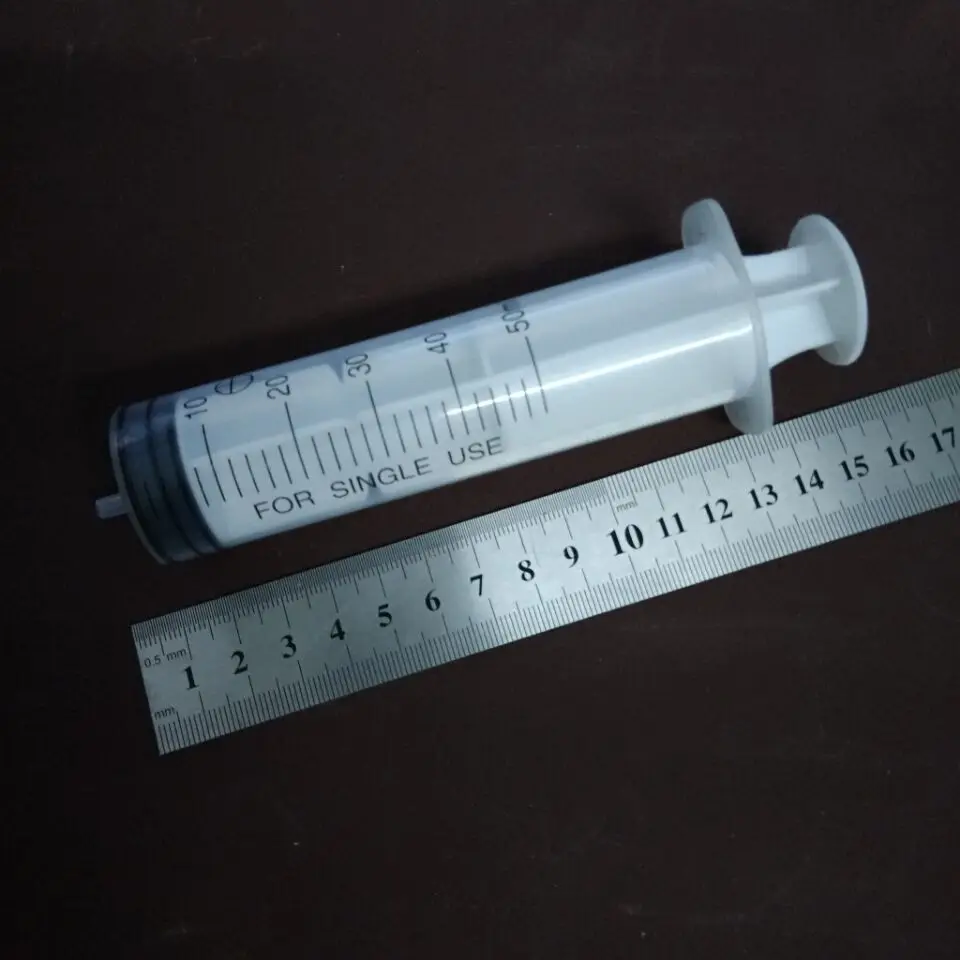inkjet printer cleaning parts 50ml plastic syringe plastic needle in