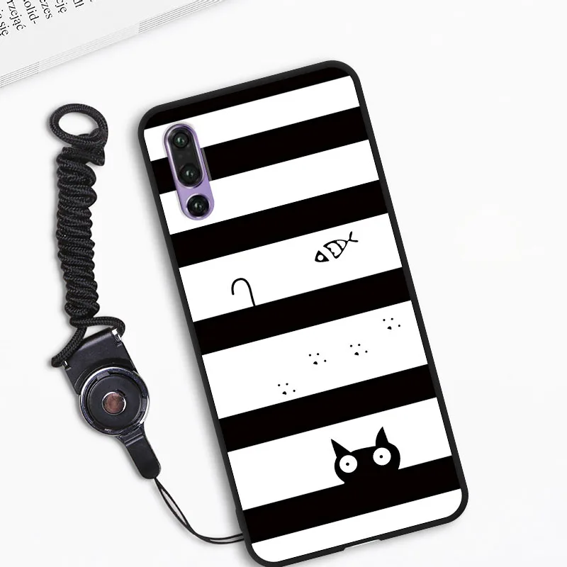 Huawei p20 pro Case cover 18 Patterns Silicone Soft Cover For Huawei p20 pro case original 100% BiNFUL f23