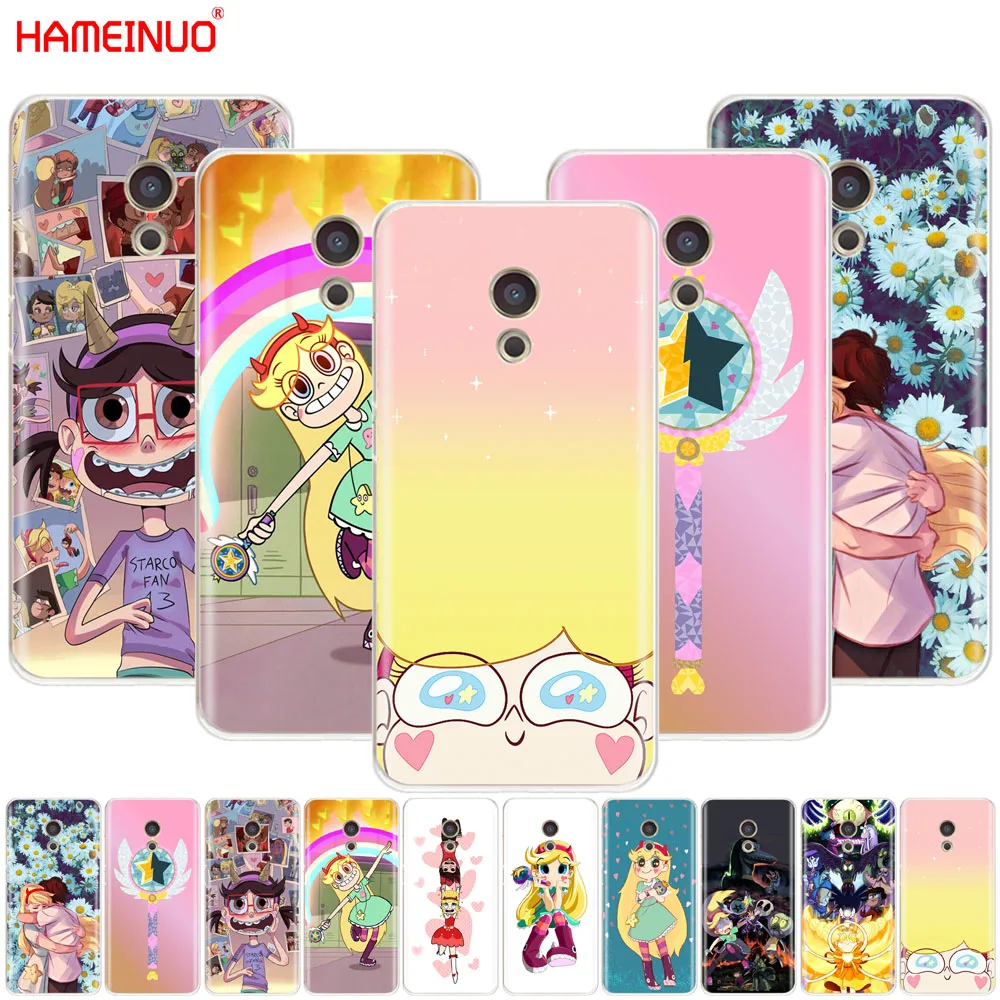 

HAMEINUO Star vs the Forces of Evil Cover phone Case for Meizu M6 M5 M5S M2 M3 M3S MX4 MX5 MX6 PRO 6 5 U10 U20 note plus