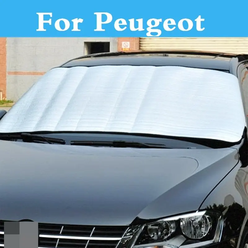 Защита от солнца на лобовое стекло автомобиля Защитная УФ-пленка для Peugeot 1007 107 108