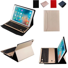 Smart Wireless Bluetooth 3.0 Keyboard Foldable Case Stand Cover Holder for iPad Air 1 / 2 / Pro 9.7 inch Tablet PC Keyboard
