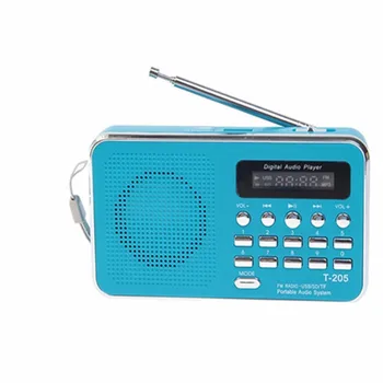 

1 Pc/Pack Portable Rechargeable FM Radio and Loudspeaker