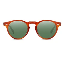 Поляризационные солнцезащитные очки, Винтажные Солнцезащитные очки для женщин и мужчин OV5186 Gregory Peck, маленькие круглые солнцезащитные очки для женщин, солнцезащитные очки