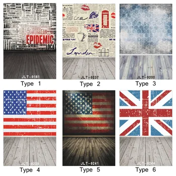 

Vintage Flag Patriotic Wood Floor 5X7ft Photography Backdrops for Photo studio Photographic Backgrounds for Baby Photo Shooting