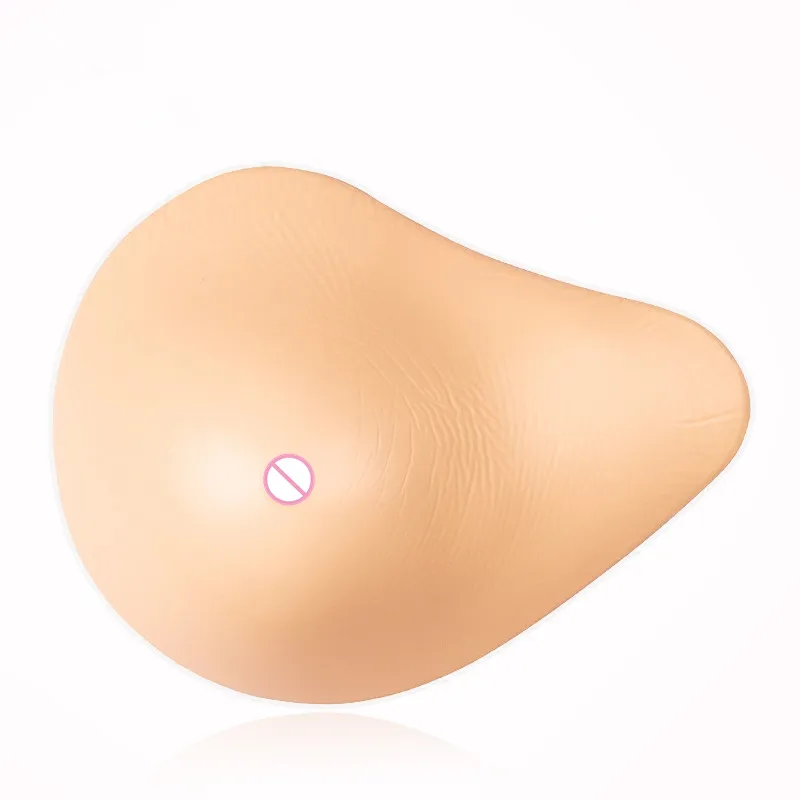 

Size2 75A 125g/Piece 250g/Pair Soft Silicone Breast Forms Artificial Breast For Mastectomy Light Weight Woman Rubber Fake Boobs