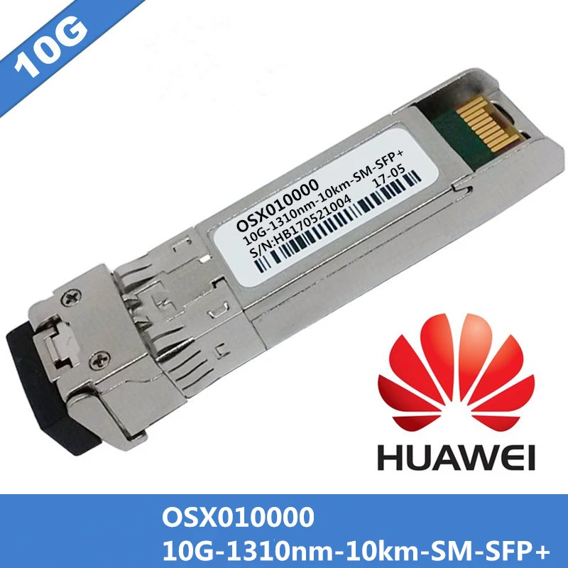 1 шт. для Huawei OSX010000 SFP + модуль оптического переключателя 10G 1310nm 10km SM одномодовый