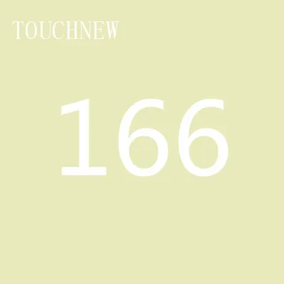 TOUCHNEW, 168 цветов, одиночные художественные маркеры, кисть, эскиз, на спиртовой основе, маркеры, двойная головка, манга, ручки для рисования, товары для рукоделия - Цвет: 166