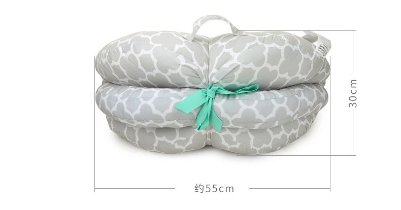 Многофункциональный детская кроватка Путешествия сна подушка новорожденных Анти-опрокидывание подушки безопасности Портативный