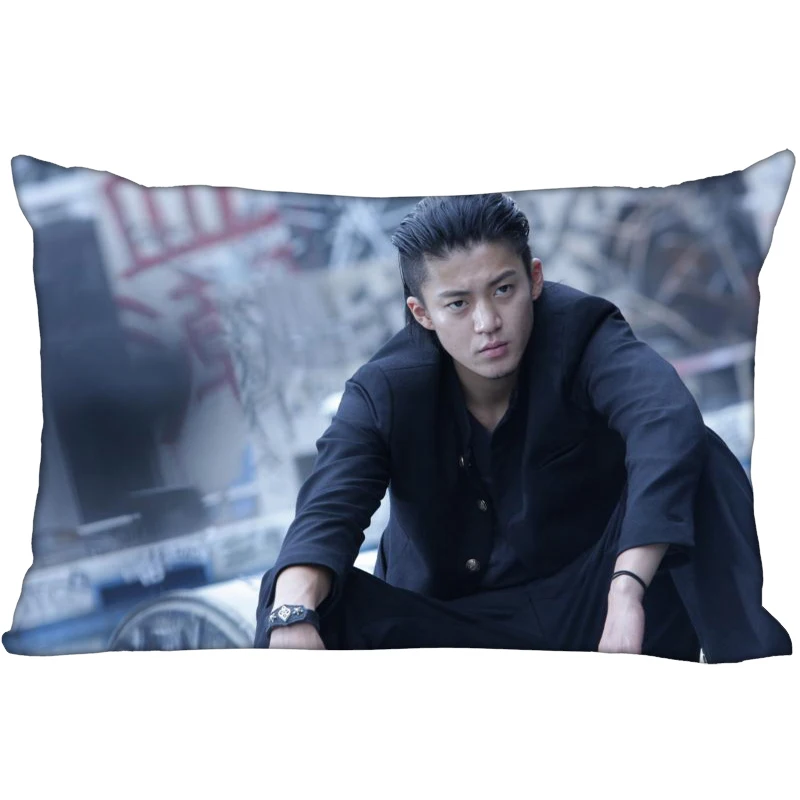 

35x45cm Pillowcase Oguri Shun Rectangle Pillowcases Bed Home Living Room Pillow Covers One Side Custom gift