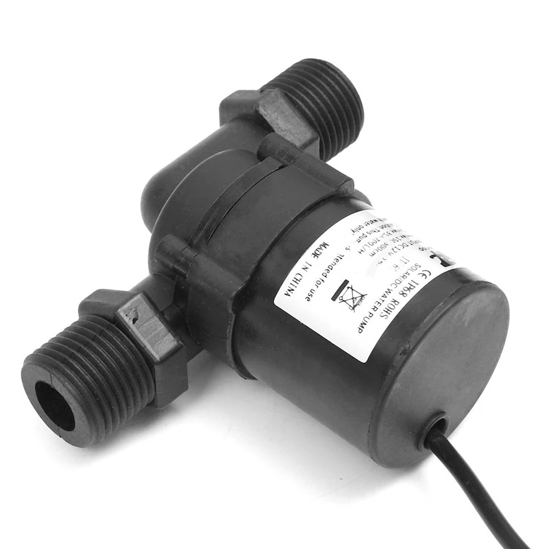 New DC24V 5M 700L/H Hot Water Circulation Pump Brushless Motor Solar Water Pump Set Accessories