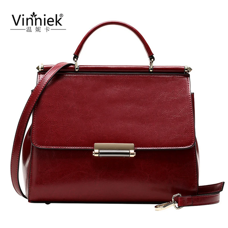 

100% Genuine Leather Crossbody Bags For Women Bag Handbags Lady Famous Brands 2017 Luxury Small Flap Cover Vintage Shoulder Bag