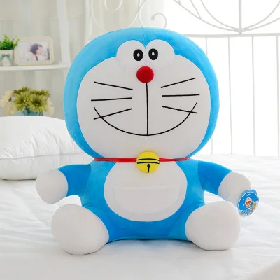 Горячая Chirdren Большой 25-70 см Doraemon игрушечная кошка Дора Мечта викинга Милый Забавный плюш дети синий-жир мягкие игрушки для детей Подарки - Цвет: A