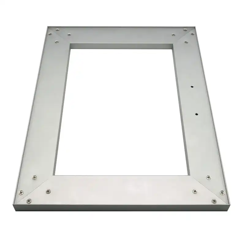 Frameless Aluminum Door Frames For Kitchen Cabinet Door Assembled