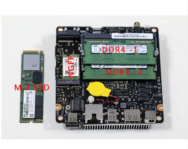 Мини компьютер Intel core i7 8550U windows intel 8 го поколения i5 8250U HD graphics выход 4K 10 pro box|Мини ПК|