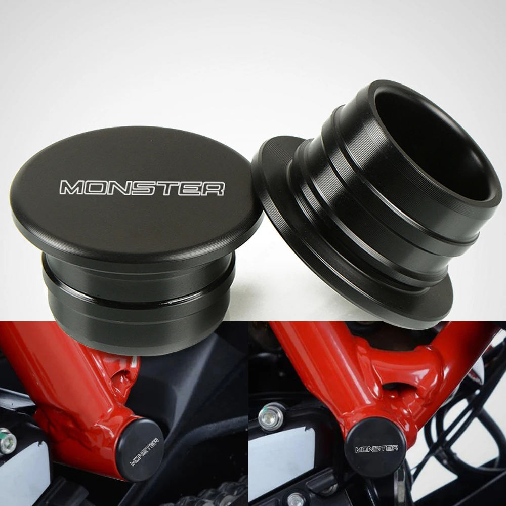 Для Ducati MONSTER 797 2017 2018 2 шт. аксессуары для мотоциклов нейлоновые пробки с