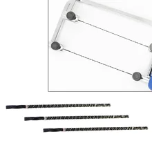 130 мм спираль 12 шт./компл. для DIY ручной инструмент регулируемая рама U-shape форме, благодаря чему создается ощущение невесомости с Ножовка По ювелирные инструменты