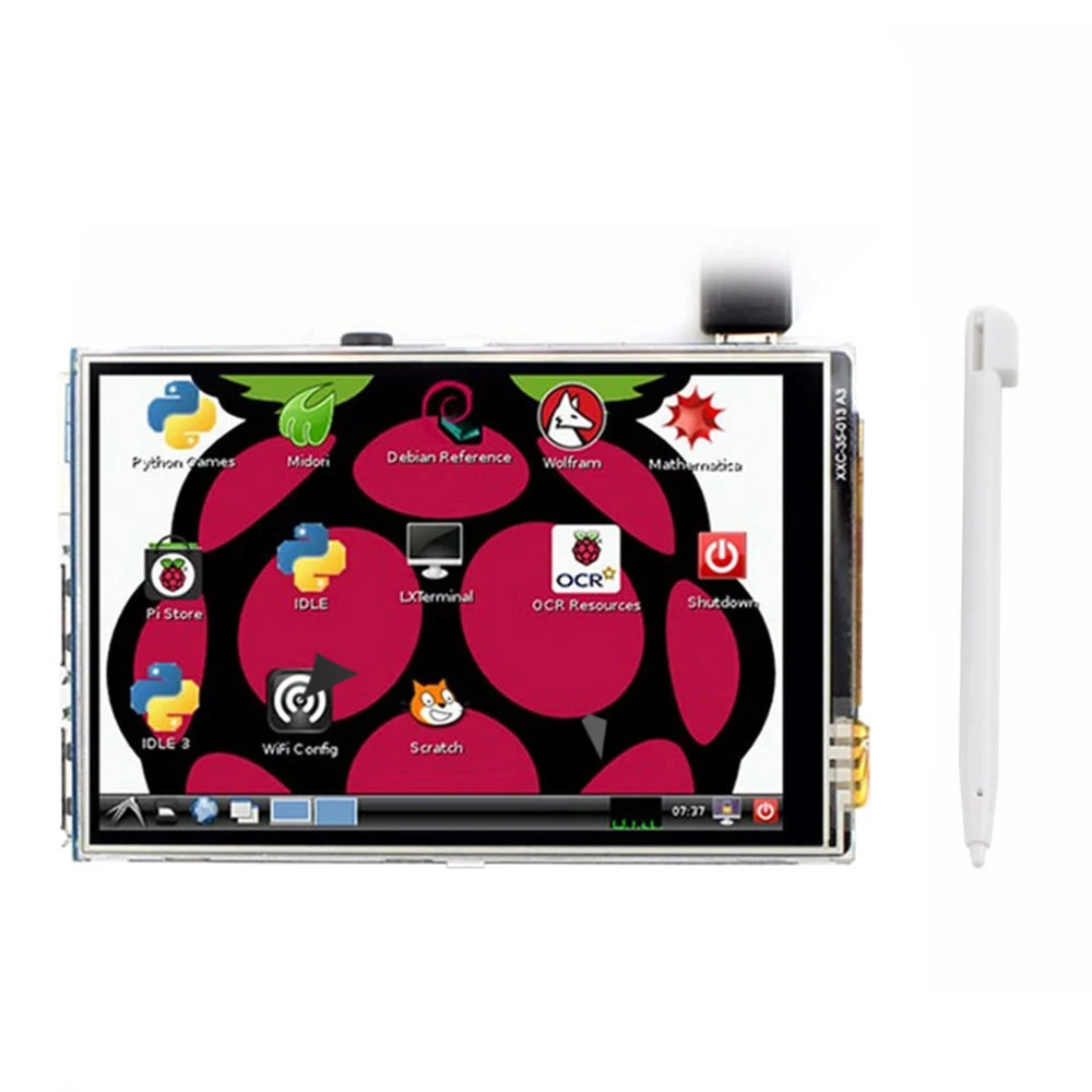 For Raspberry Pi 3 Model B 3.5Inch Touch Screen Display Monitor 480x320 LCD Kit