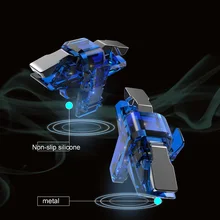 Смартфон игровой триггер для PUBG мобильный Джойстик Геймпад пожарная Кнопка Металлический Ключ прицела L1 R1 шутер контроллер Pubg для сотового телефона