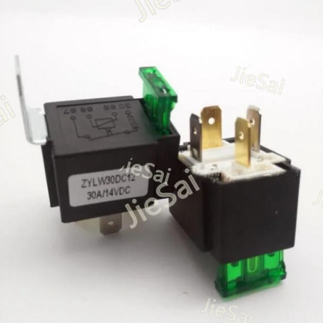 

Car Motor Automotive relay Fused Relay DC 12V/24v 30A with relay socket with Fused On/Off
