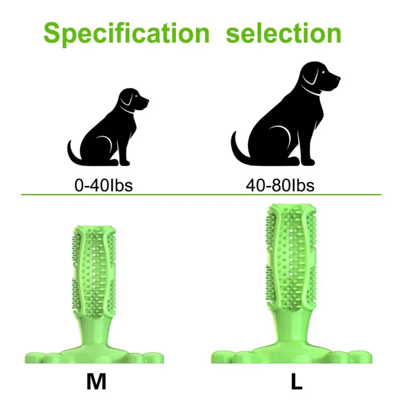 

Doggy Puppy Dental Care Dog Chew Toys Dogs Toothbrush Pet Molar Tooth Cleaner Brushing Stick Dog Pet Supplies