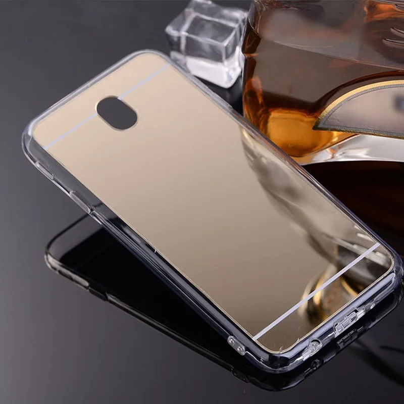 Mirror TPU Case for Samsung Galaxy J3 2017 Pro J330 Cover Shinning Silicone J330f Sm-J330f Cases |