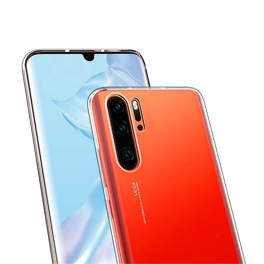 Прозрачный чехол для huawei P30 Pro высококачественный мягкий силиконовый телефона из