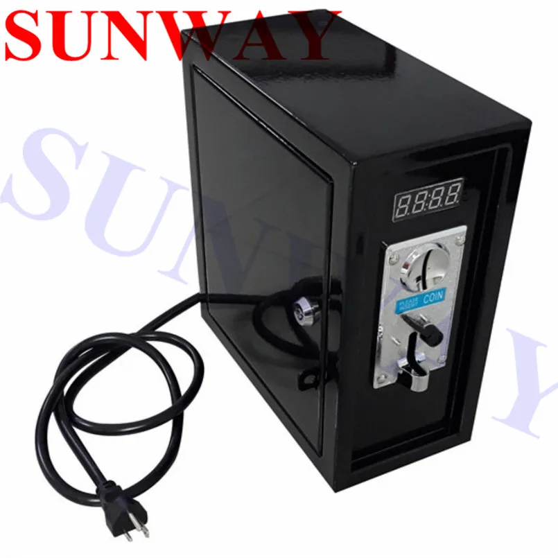 110V or 220V coin operated Timer Control Board Power Supply box with