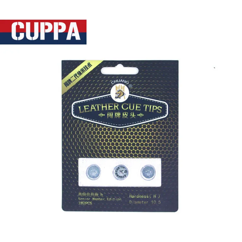 Новое поступление 3 шт./лот Cuppa Snooker сигнальный наконечник 10 5 мм S/M/H аксессуары для
