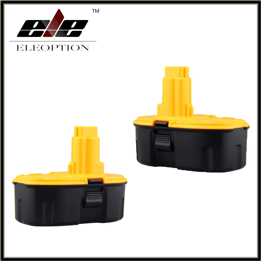 

2 PCS 18V Ni-MH 2.5Ah 2500mAh Replacement Power Tool Battery for Dewalt DC9096 DW9096 DE9095 DE9096 DE9098 DW9095 DW9096 DW9098
