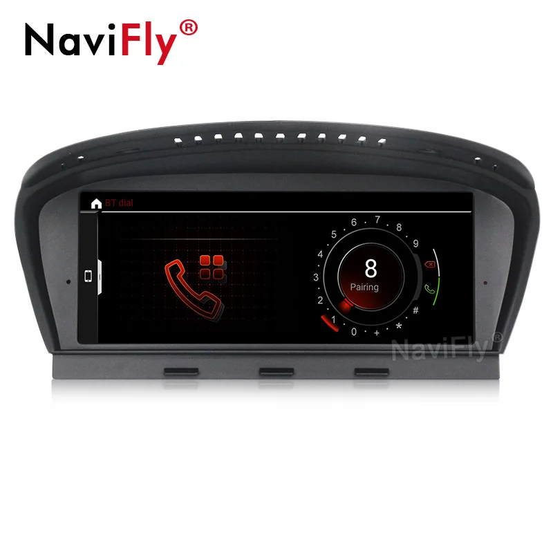 Flash Deal NaviFly 4GB 8 core 4G LTE Android 9.0 car multimedia player for BMW 3 Series E90 E91 E92 5 Series E60 E61 E63 E64 gps navigation 4