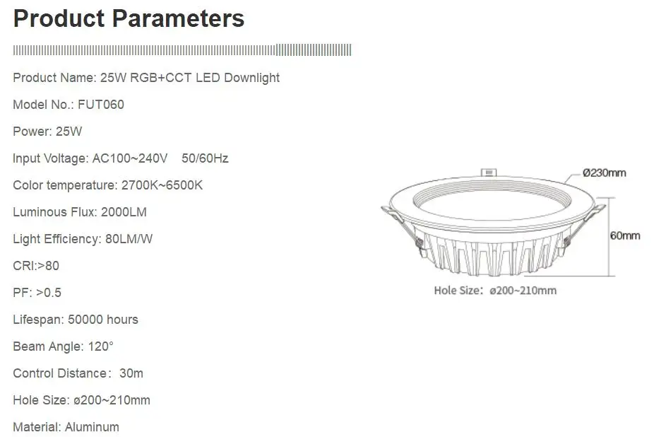 MILIGHT AC100-240 V, 6 Вт, 9 Вт, 12 Вт, 15 Вт, 18 Вт, 25 Вт RGB+ CCT светодиодный светильник водонепроницаемый светодиодный потолочный прожектор FUT061 062 063 064 065 066 068 069