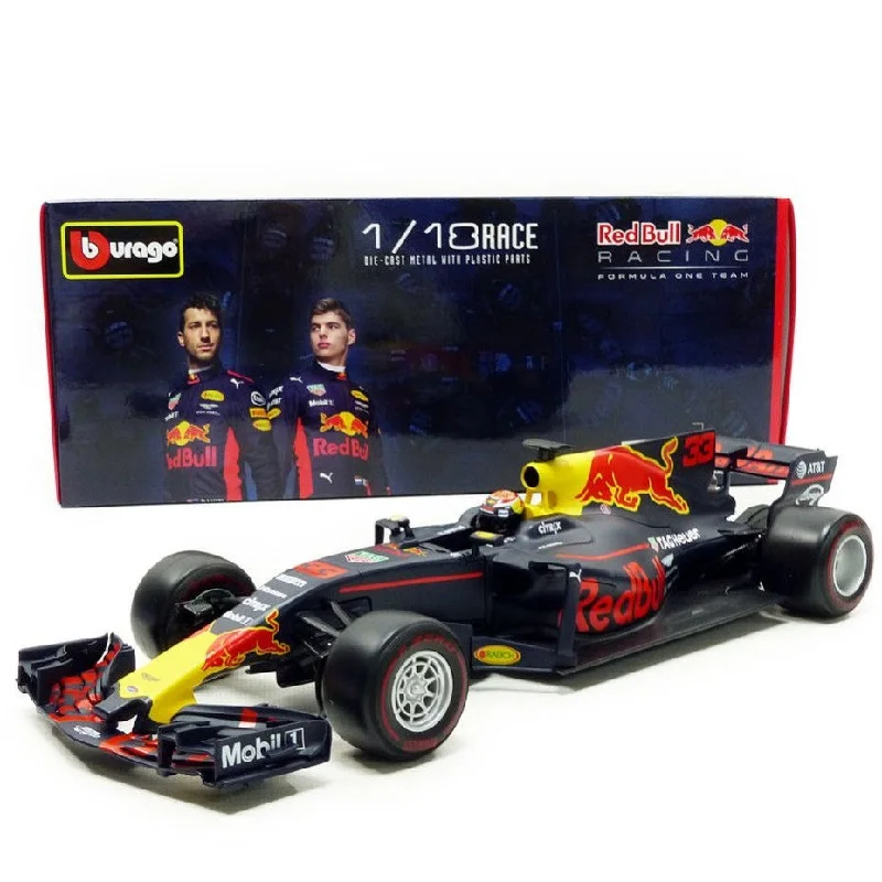 BBurago F1 Model Car 118 Formula One RedBull RB13 SF70H W07 Diecast