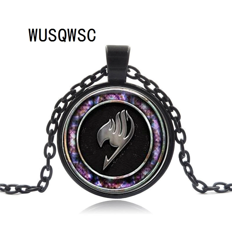 WUSQWSC новое стекло Сказочный хвост ожерелье сказочный орнамент Ювелирное круглая