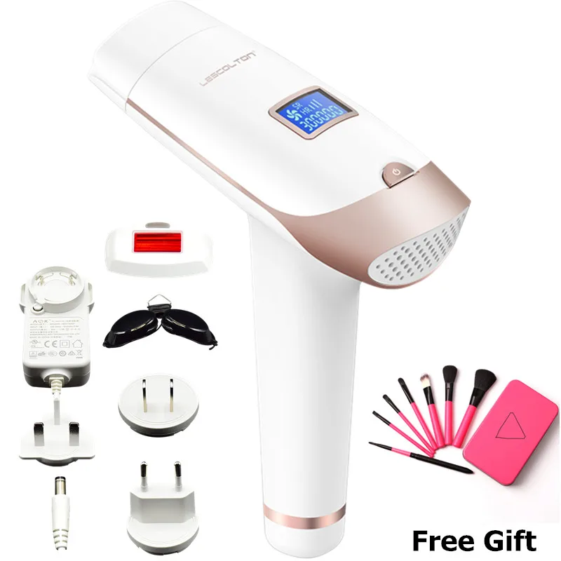 

Epilator Free Gift Home Use IPL Laser Hair Removal Mini Painless LCD 300000 with Skin Rejuvenation Laser Hair Removal Machine