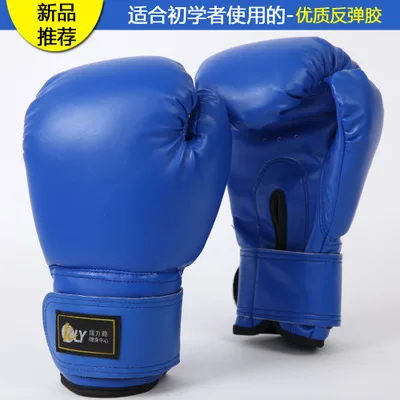 Günstige Size10oz Erwachsene professionelle sanda boxen handschuhe spielen sandsäcke sandsäcke fitness kampf handschuhe boxen kampfsport training