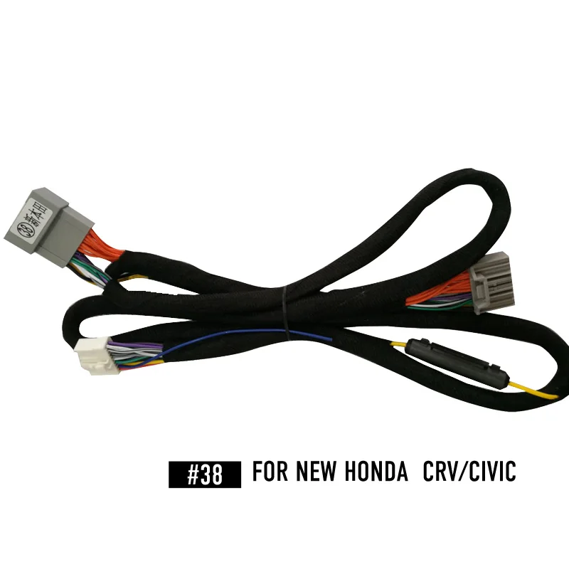 

Car DSP Amplifier wiring harness cable ISO plug and play Special Tail socket line for New Honda 2016 new Civic 12-18 CRV etc