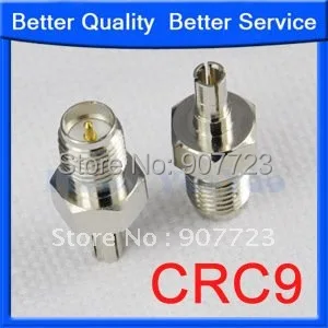 

CRC9 Male To RP-SMA Male Adapter For Huawei 3G 4G Modem Antenna