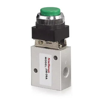 

Free Shipping 2/3 Way JM-06 Emergency Stop Push Button Type 1/4" Air Mechanical Valve Hand Manual Valve,JM322EB