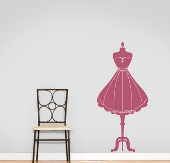

Fashion Mannequin Wall Art Decals Home Decoration adesivo de parede Waterproof Wall Stickers Living Room Removable Decal ZA629