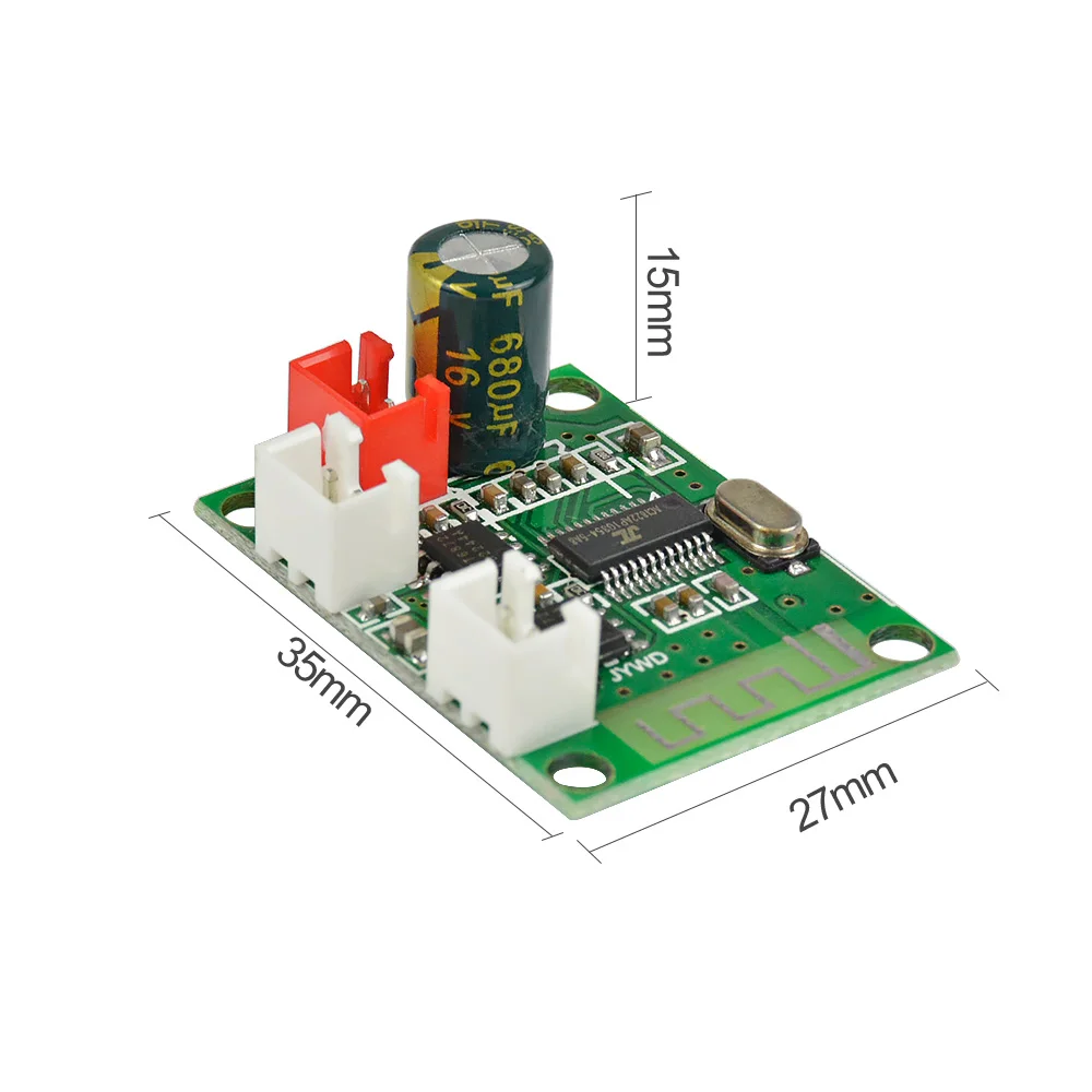 AIYIMA усилитель звука Bluetooth Board 3 Вт * 2 двухканальный стерео аудио модуль динамик 4