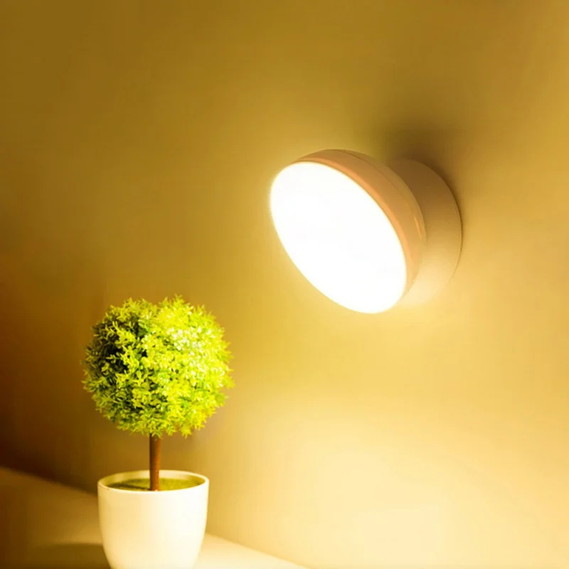 

USB Rechargeable Motion Sensor Activated Wall Light Night Light Induction Lamp For Closet Corridor Cabinetlamp