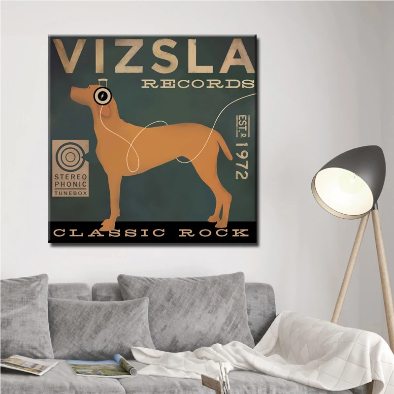 modern-cute-cartoon-vizsla-dog-oil-painting-canvas-printings-printed-on-canvas-wall-art-decoration-picture (4)