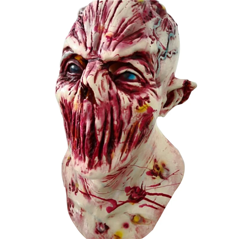 

Adult Latex Scary Mask Full Head Face Breathable Halloween Mask Horrible Mask Fancy Dress Horror Mask